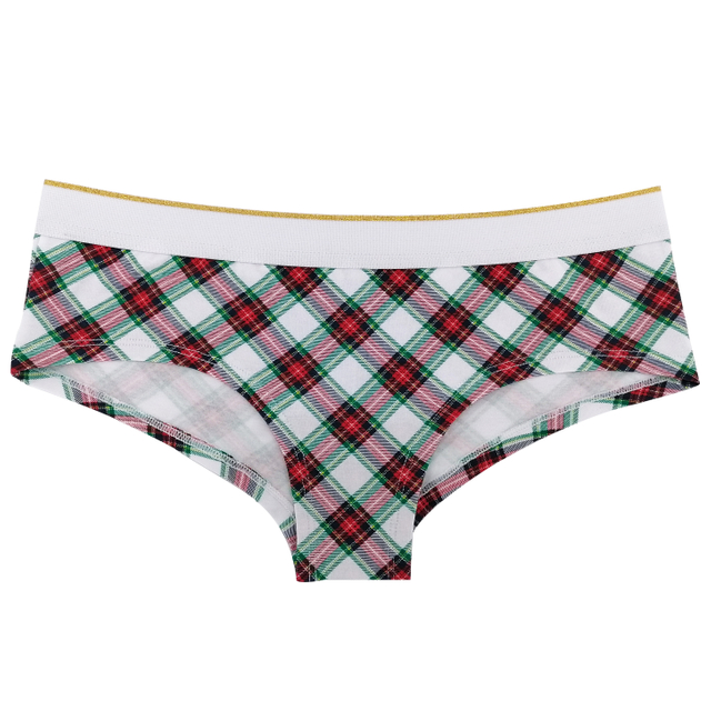 Women Cheeky Underpants Cotton Spandex All over Print Ladies Lingerie
