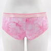 Women Cheeky Underpants Cotton Spandex Tie-dye Print Ladies Lingerie