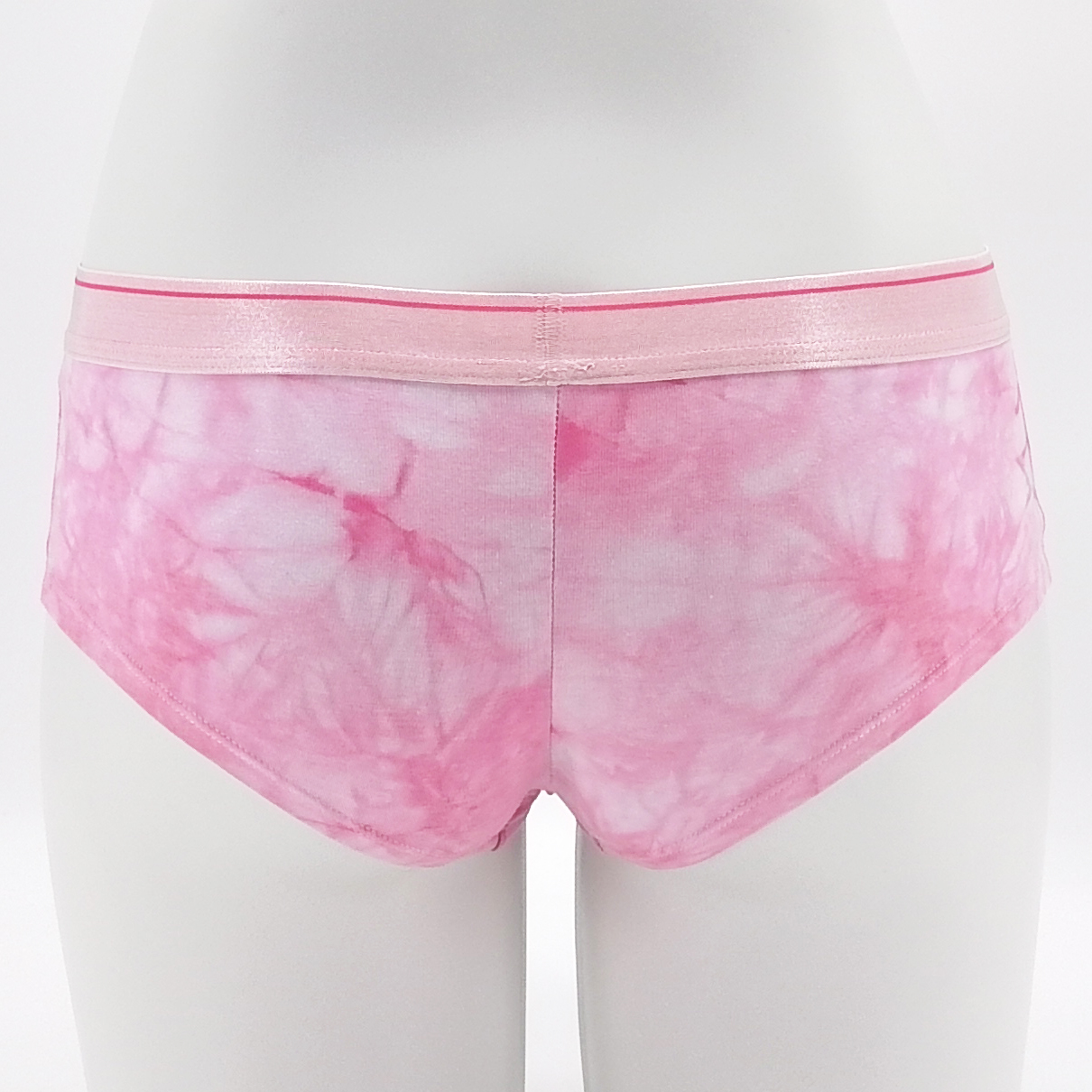 Women Cheeky Underpants Cotton Spandex Tie-dye Print Ladies Lingerie