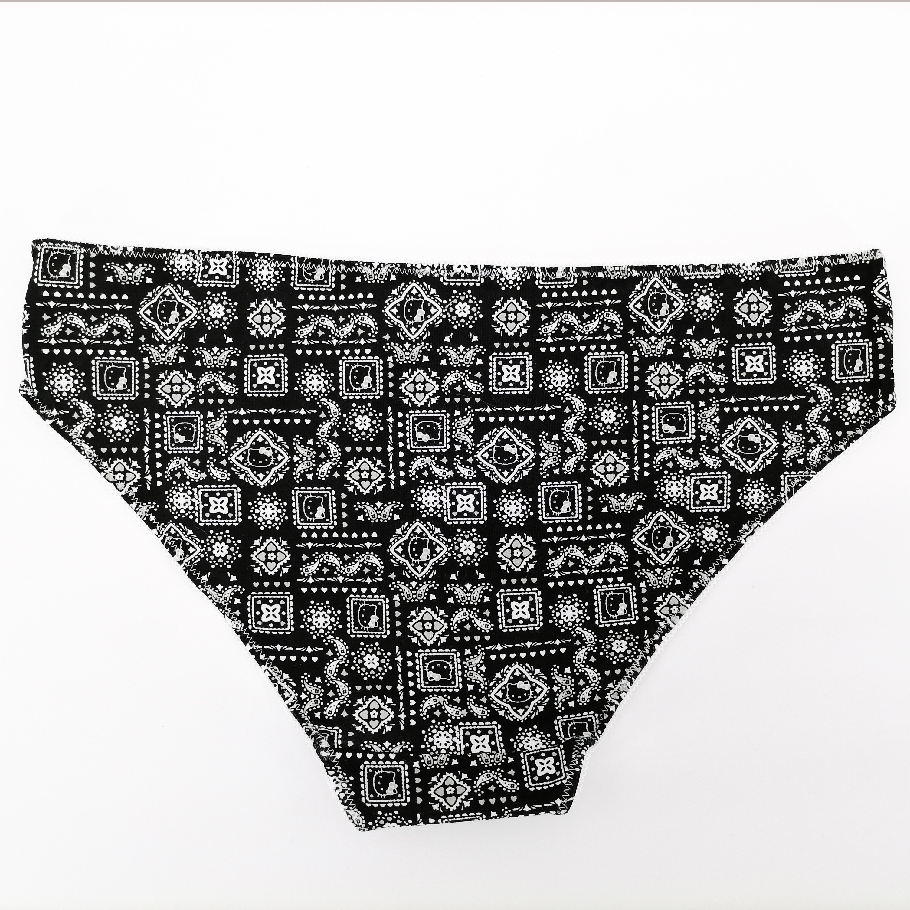 All over Print Cotton Elastane Ladies Bikini Underwear