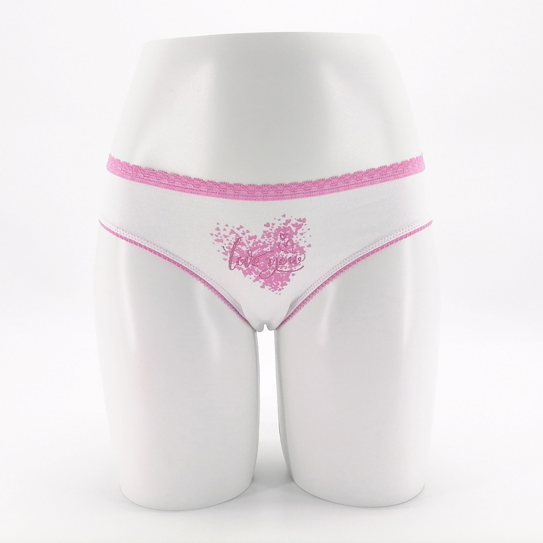 Customize Lovely Print Cotton Spandex ladies Underwear