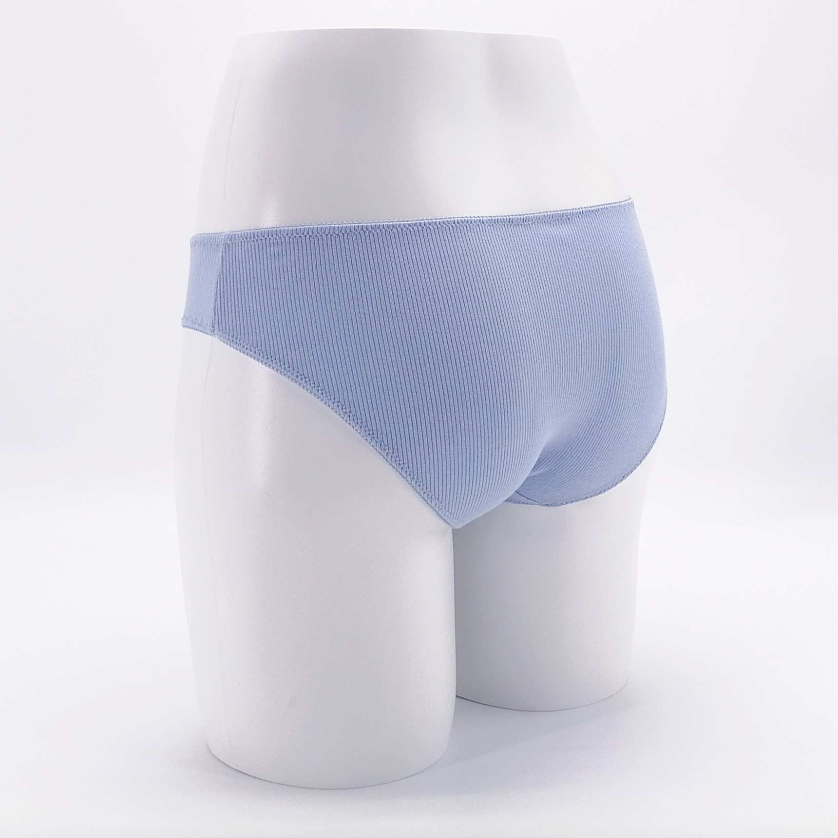 Rib Cotton Elastane Ladies Bikini Women Underwear