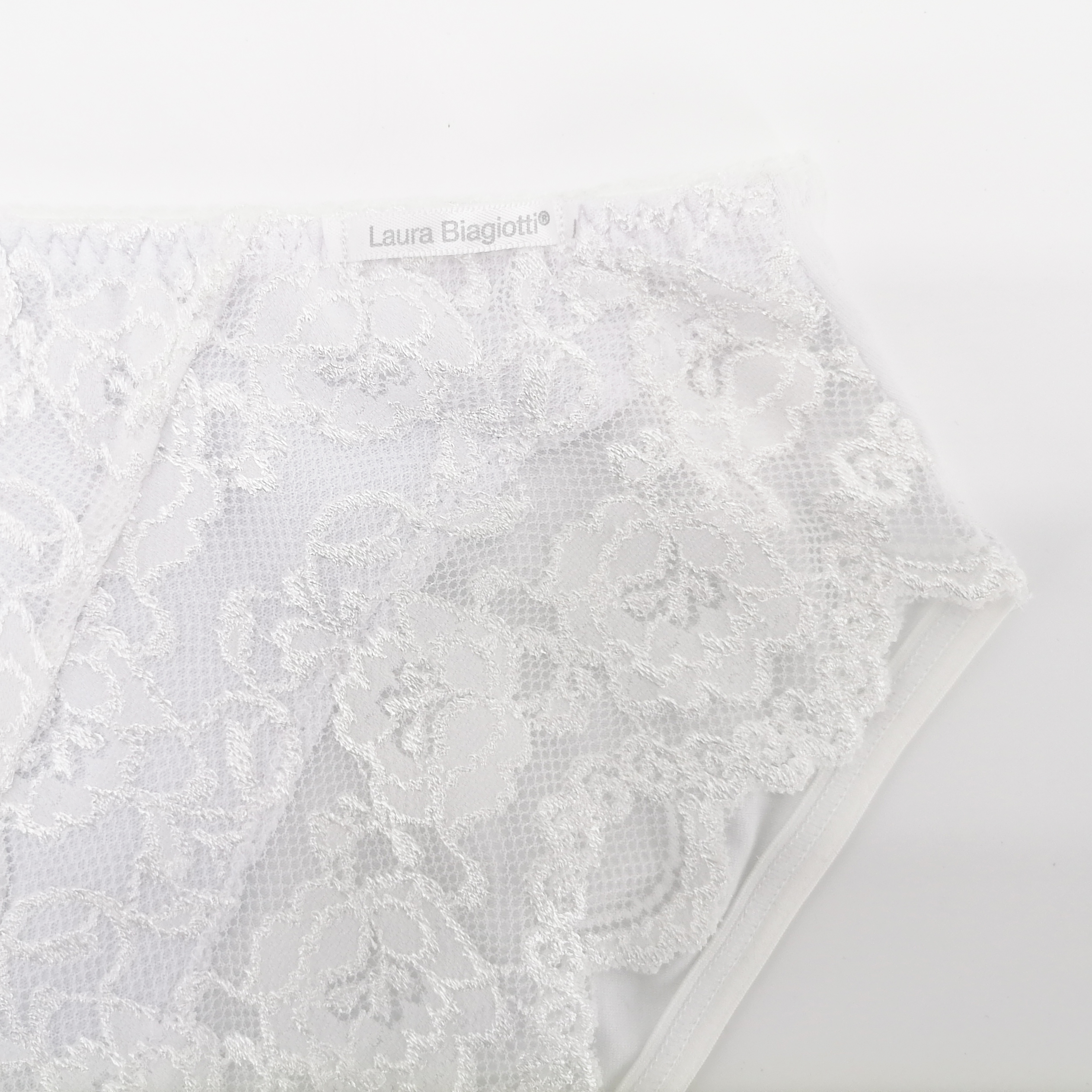 Lace Design Cotton Elastane Women Underwear High Waist