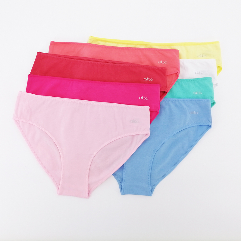 Ladies Bikini Cotton Spandex Customize Private Logo Underwear