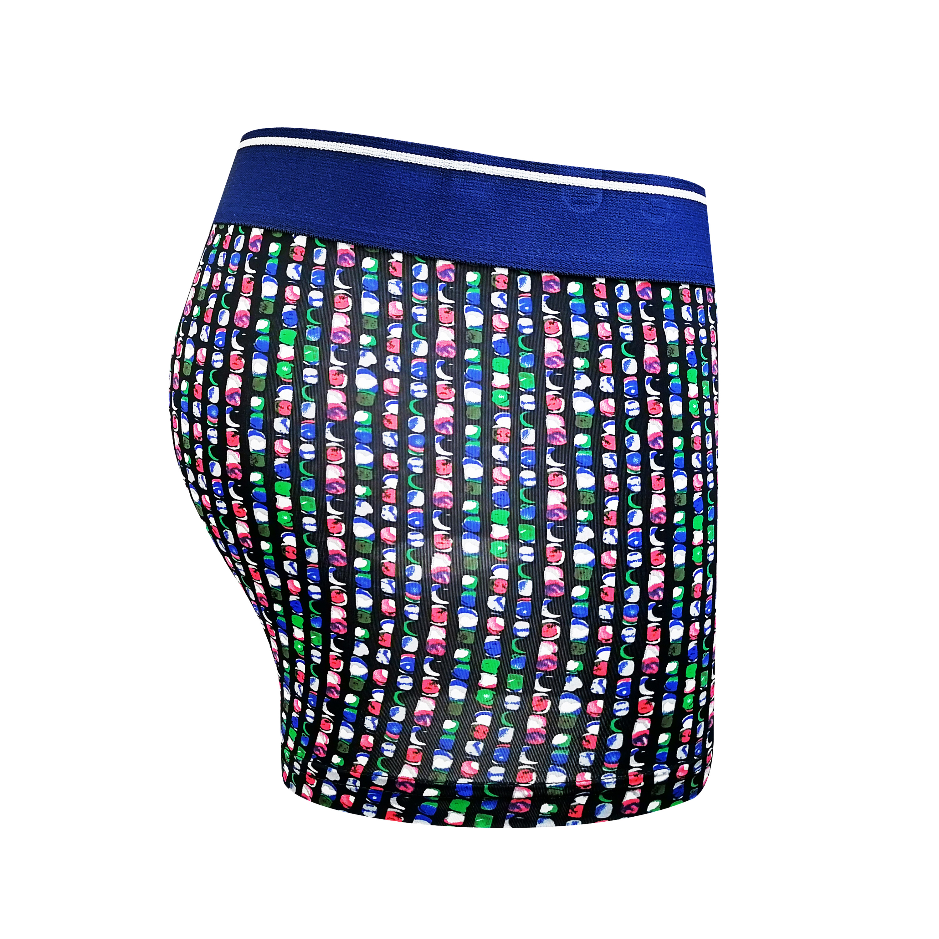 customize fashion print soft cotton men boxer shorts jacquard logo underwear