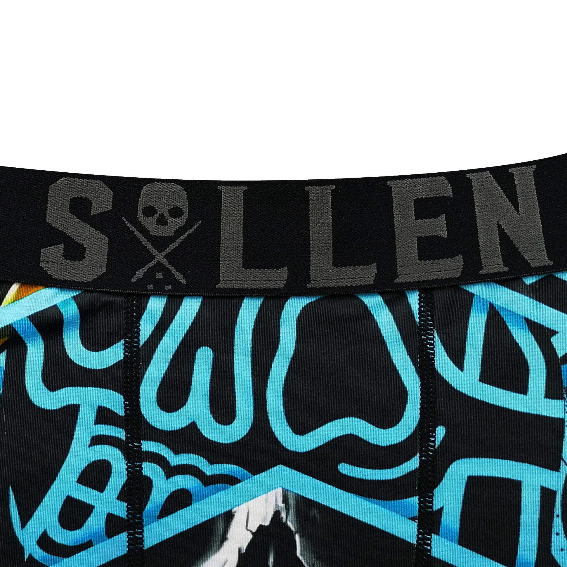 customize private logo print qiuck dry polyester men trunk uderwear