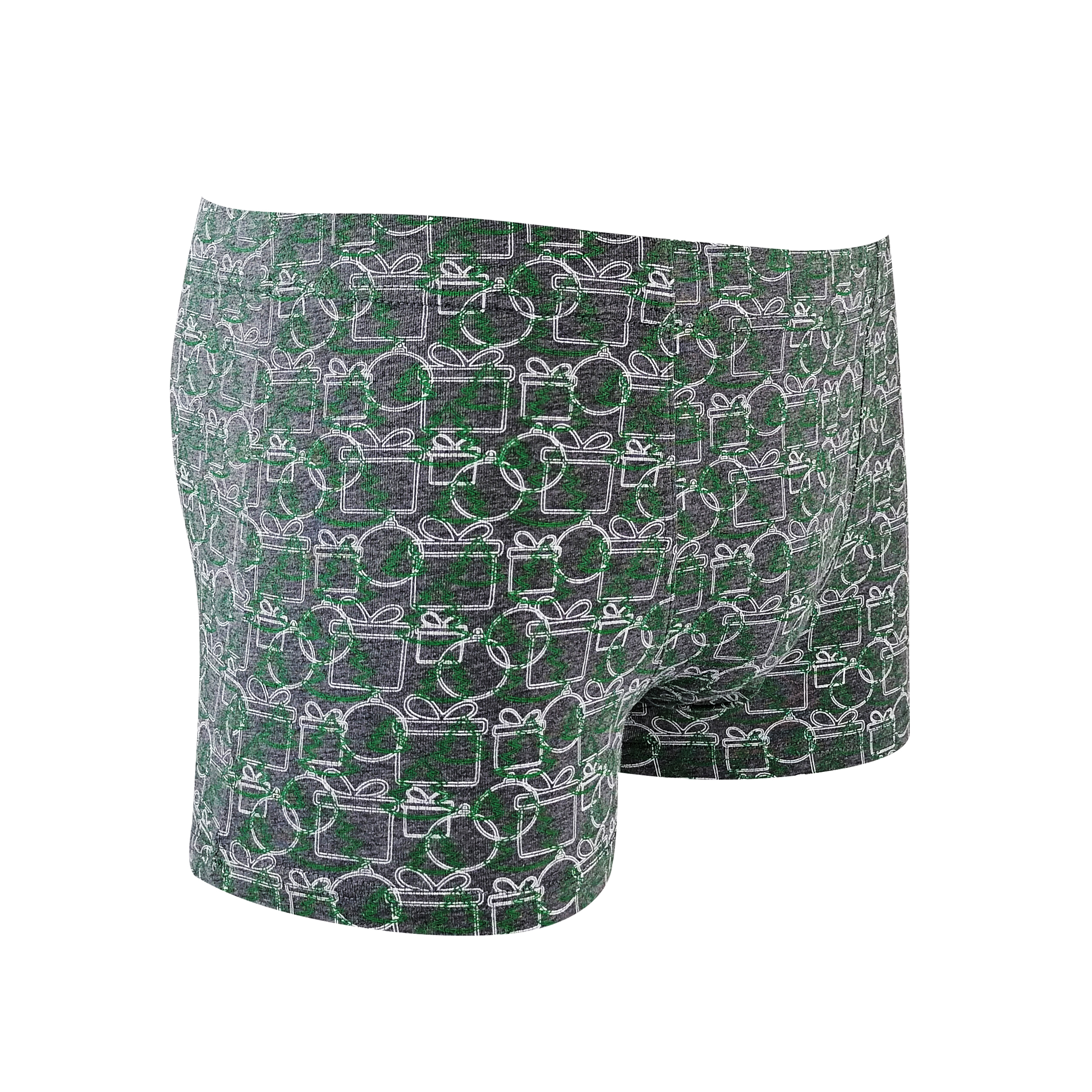 Customize Logo All over Print Covered Elastic Waistband Cotton Men Underwear