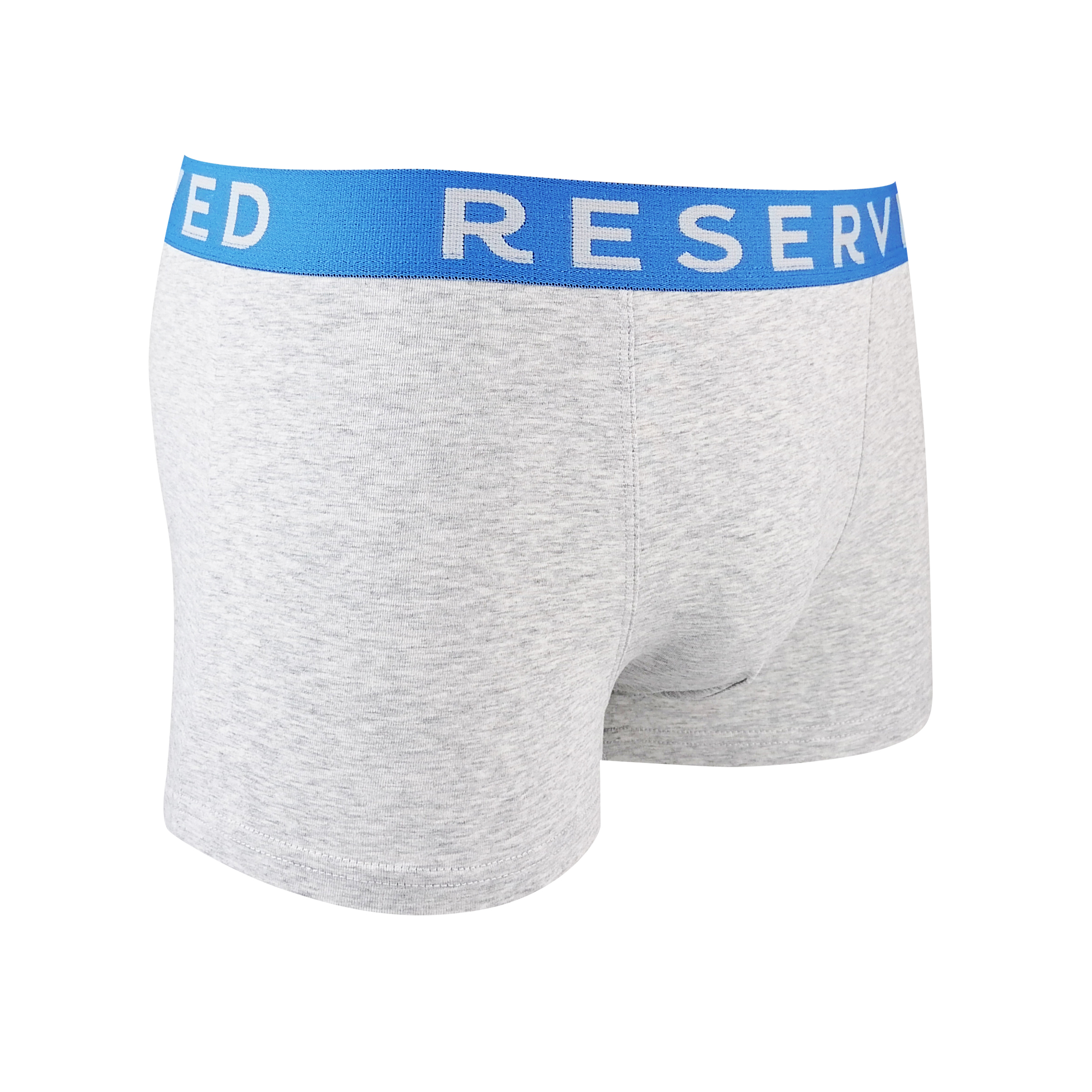 OEM ODM Men's Underwear Boxer Briefs Grey Melange Customize Color