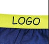 customize logo plain color men briefs boxer comfort cotton underwear