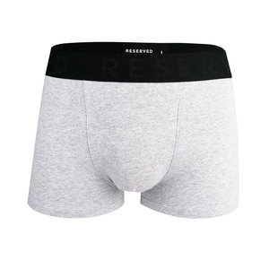 plain color high quality cotton fabric men boxers briefs customize private logo