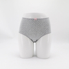 OEM ODM Floral Pattern Customize Print Comfort Cotton Women Briefs High Waist
