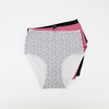 Personal Customize Flower Print Soft Cotton Ladies High Waist Underpants Lingerie