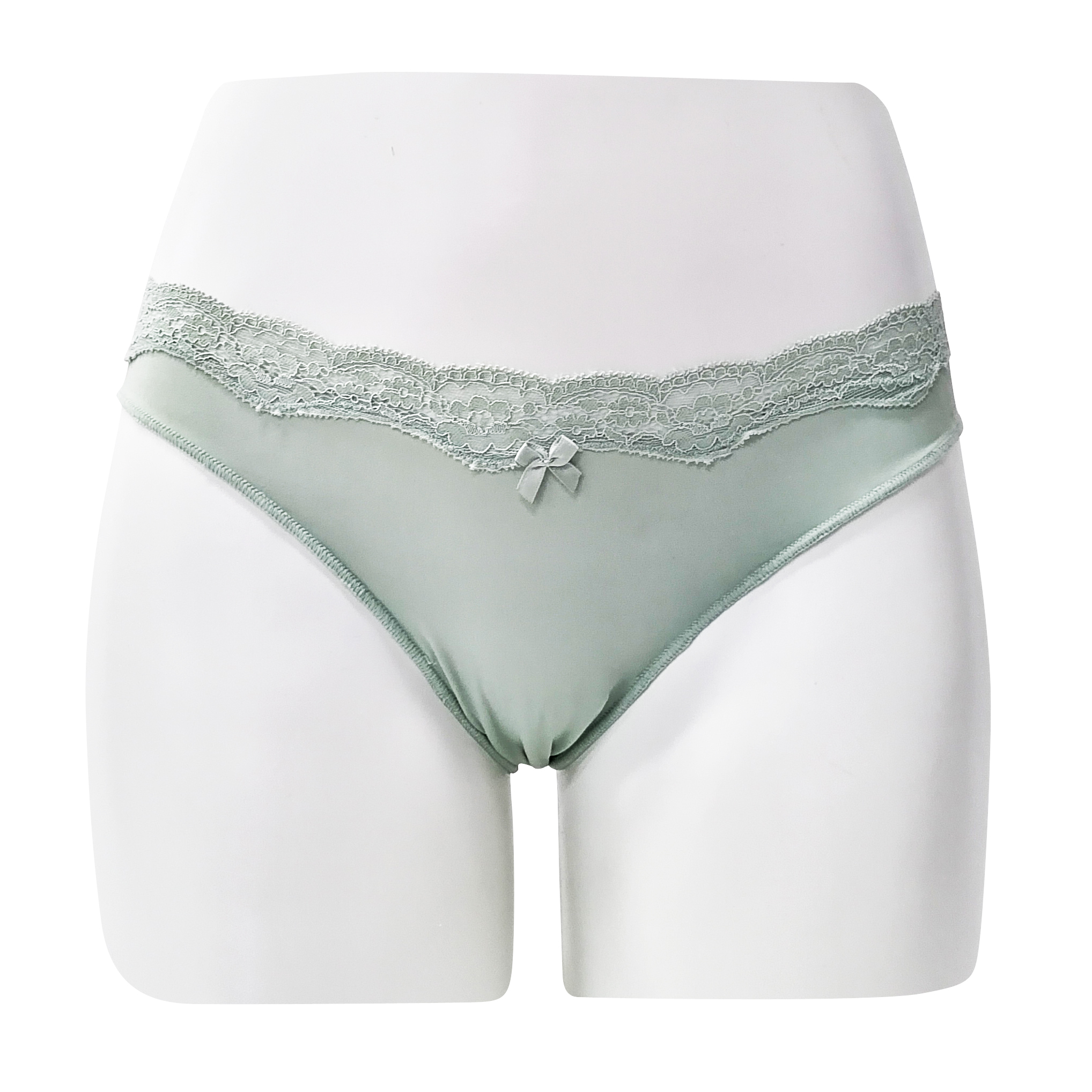 Customize Nylon Elastane Silk Fabric Women Panties Lace Design