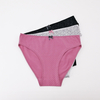 OEM ODM Flower Print Soft Cotton Ladies Bikini