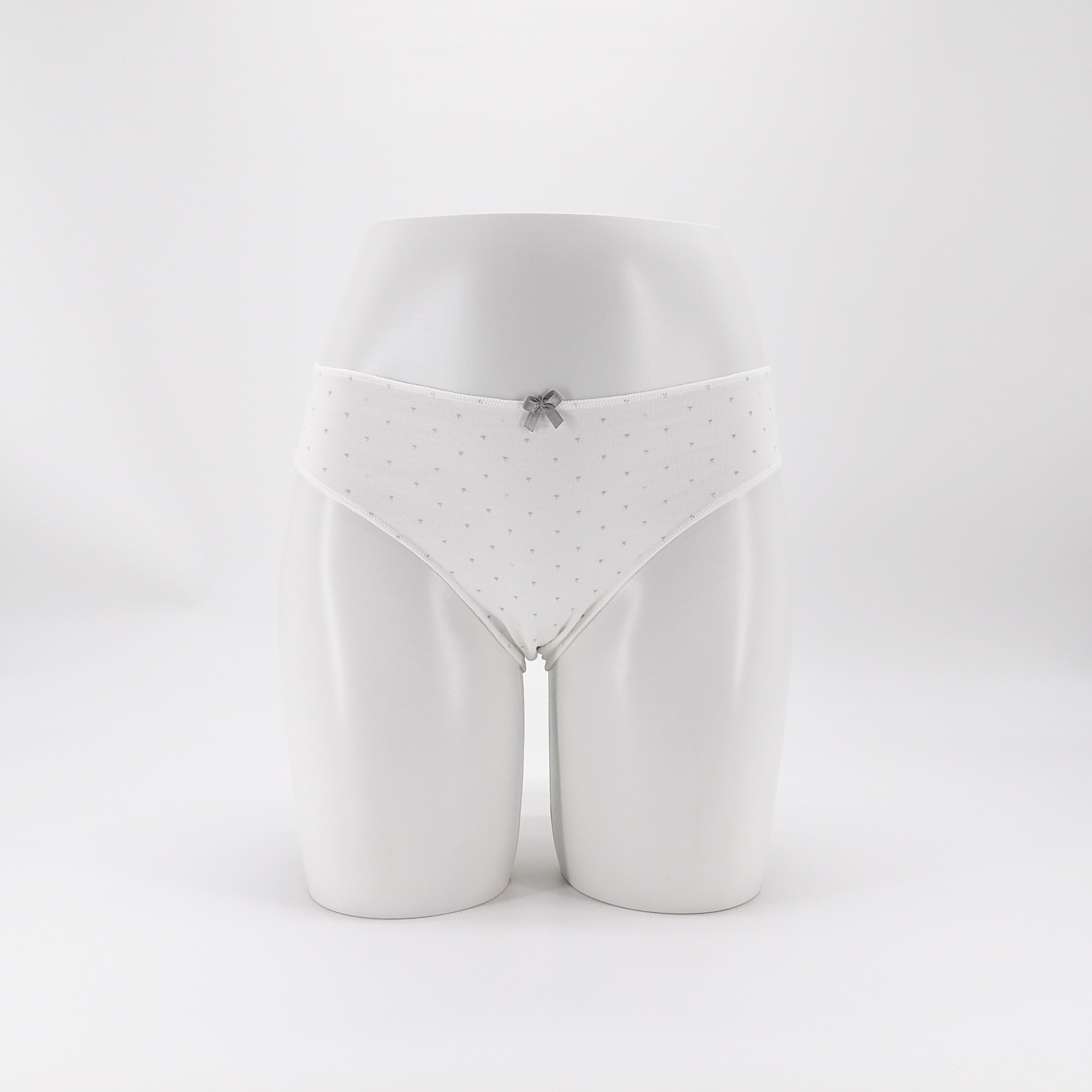 Personal Customize Brand Flower Print Low Waist Soft Cotton T-back Panties for Women