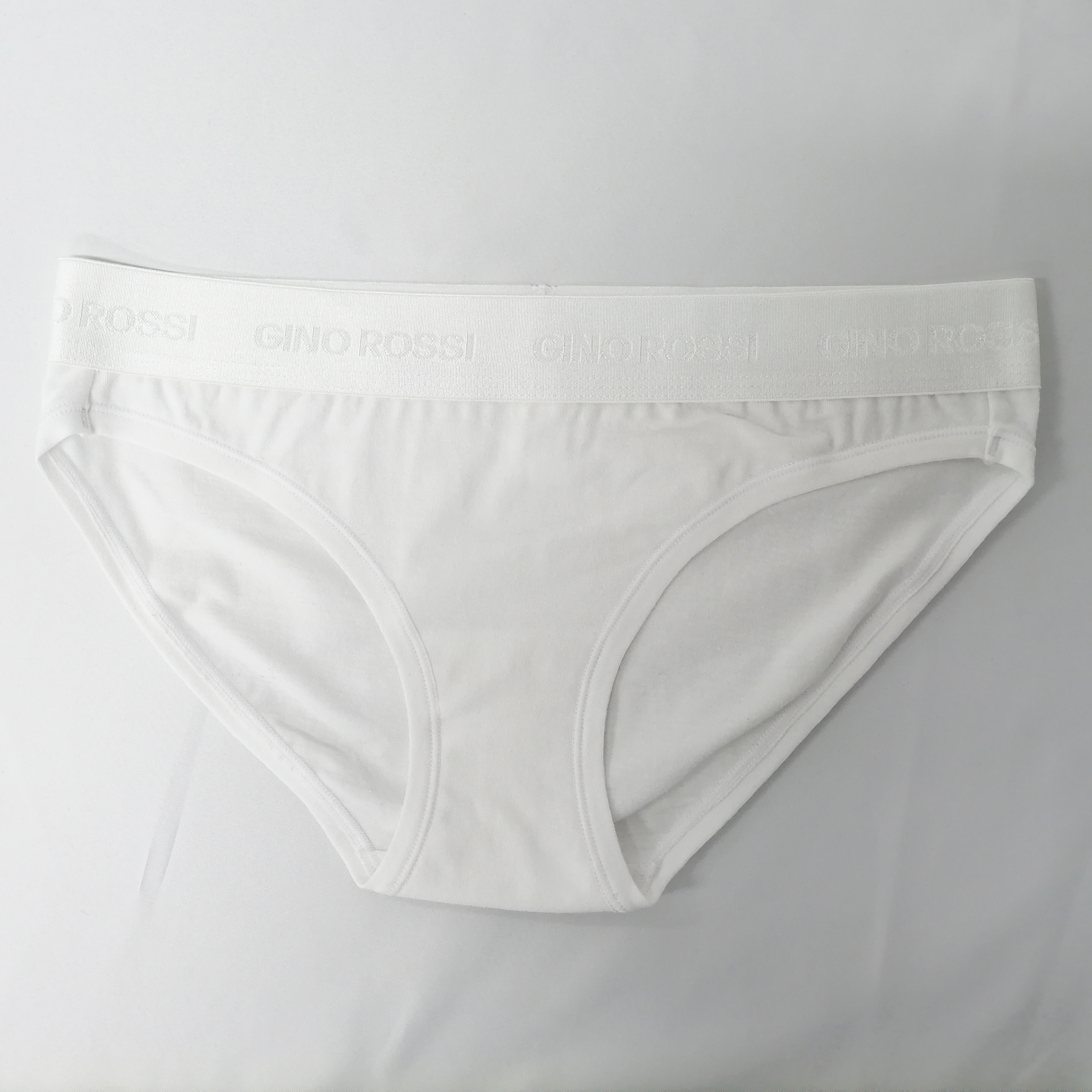 Shinny Elastic Waistband Cotton Spandex Ladies Panties Bikini