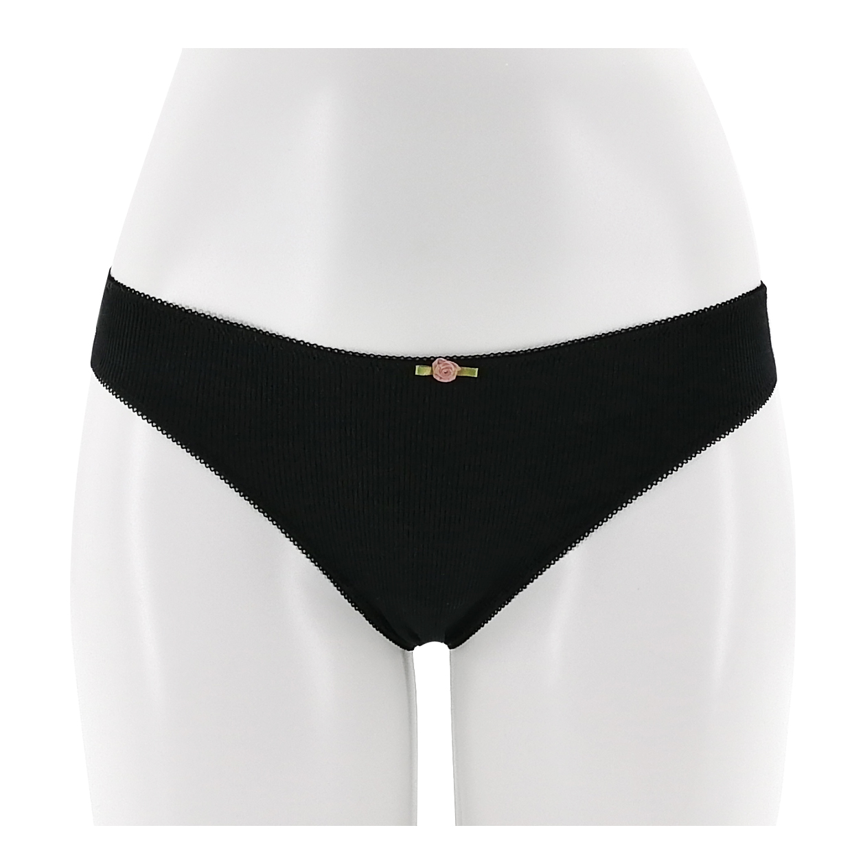 ladies thongs cotton elastane rib fabric sexy design