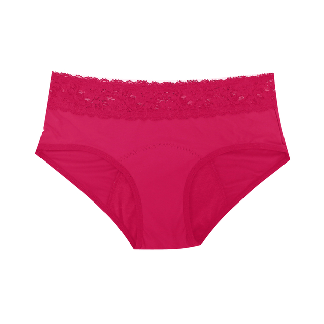 Sexy Lace Waist Personally Customized Packaing for Women Period Panties
