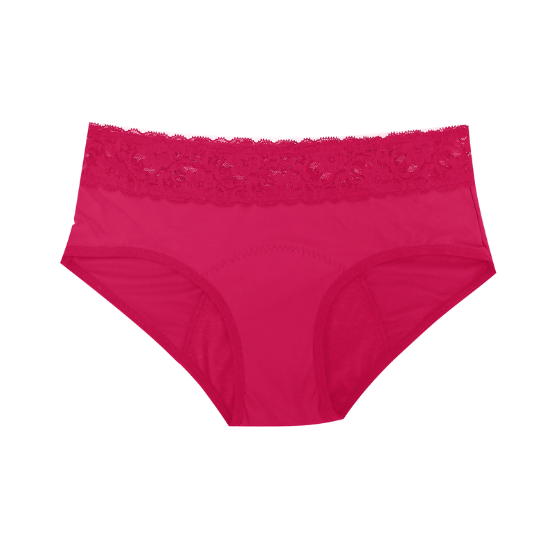 Sexy Lace Waist Personally Customized Packaing for Women Period Panties