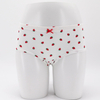 OEM ODM Customize Flower Pattern Cotton Spandex Ladies Slip Underwear
