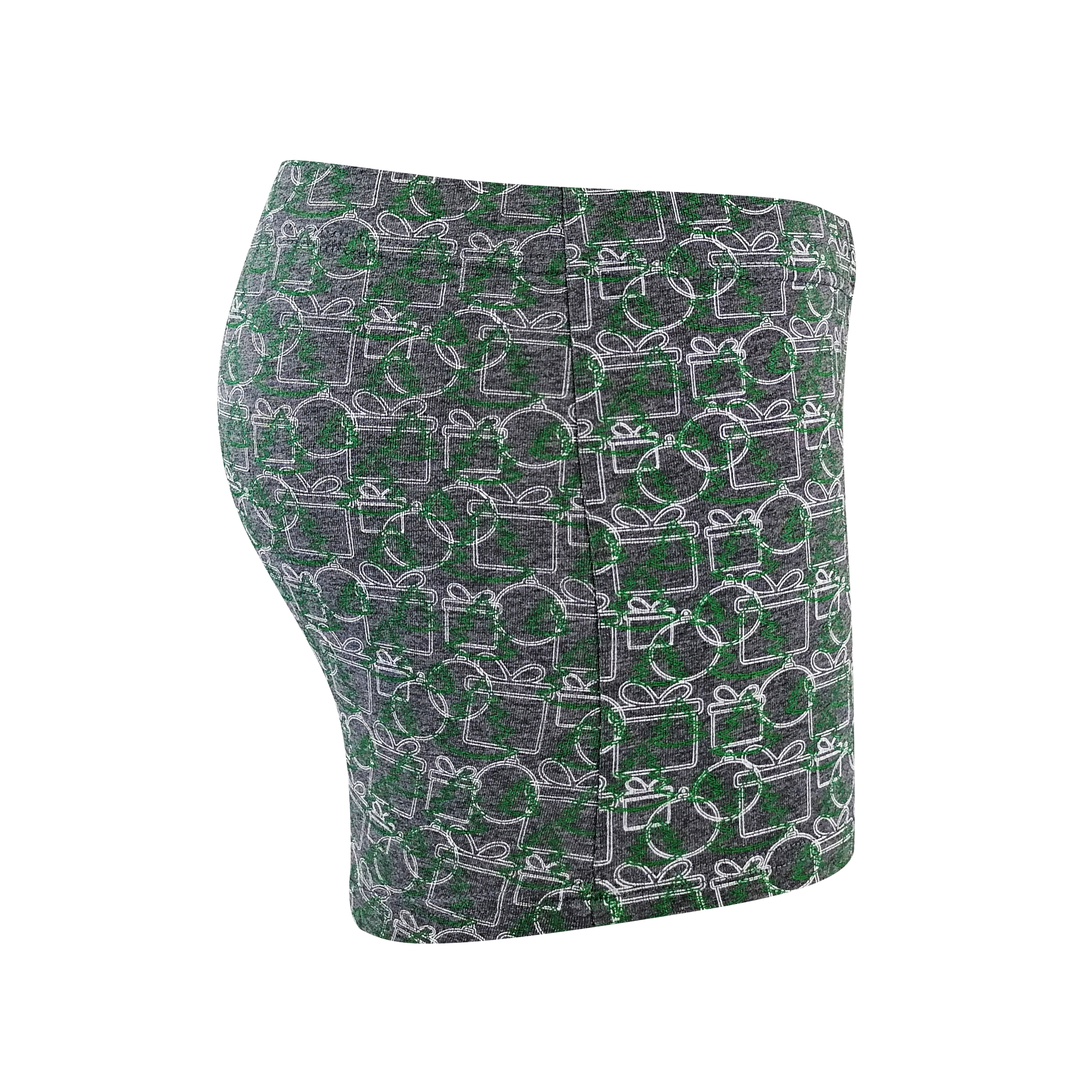 Customize Logo All over Print Covered Elastic Waistband Cotton Men Underwear