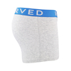 OEM ODM Men's Underwear Boxer Briefs Grey Melange Customize Color