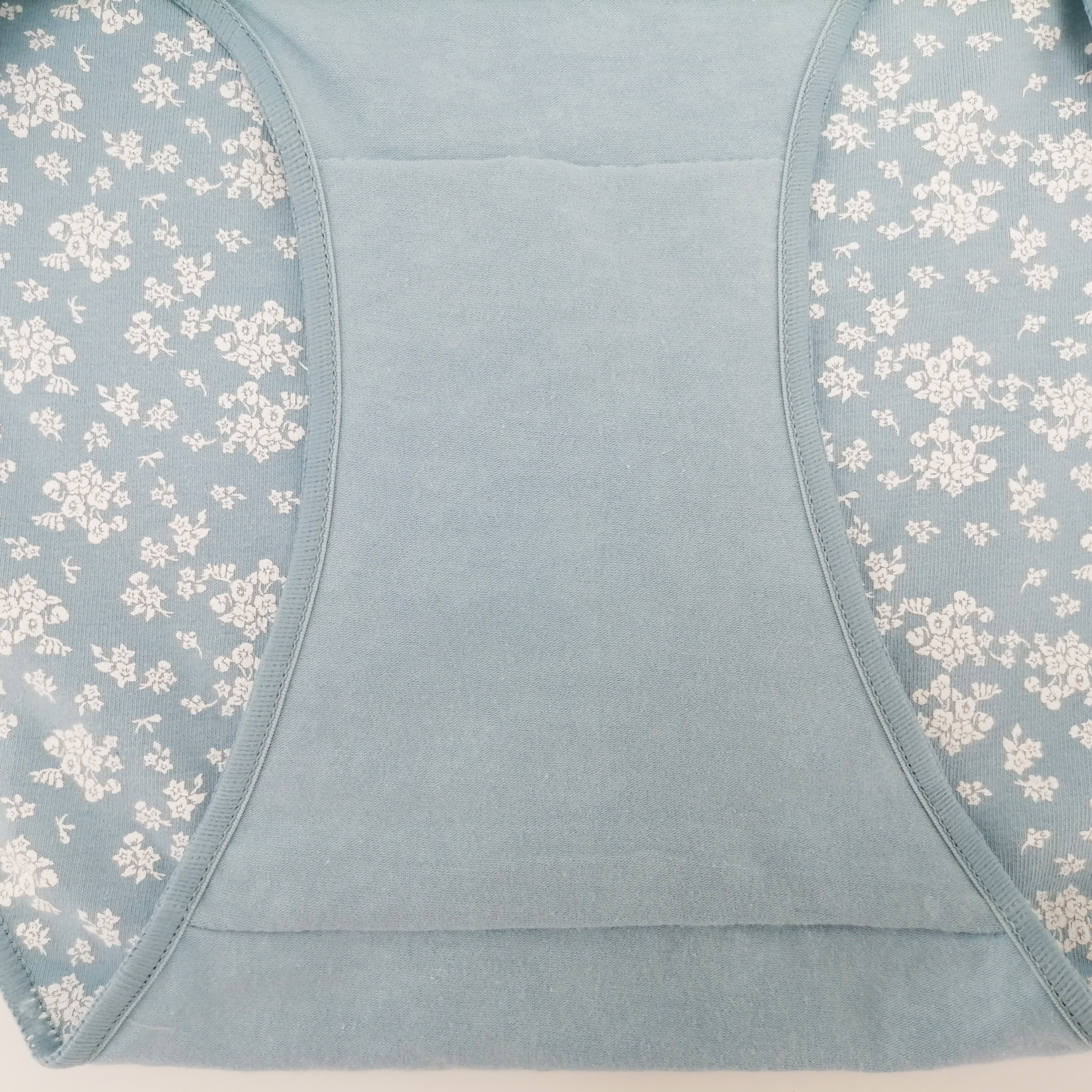Customize Women High Rise Cotton Underwear Soft Full Briefs with Rose Print