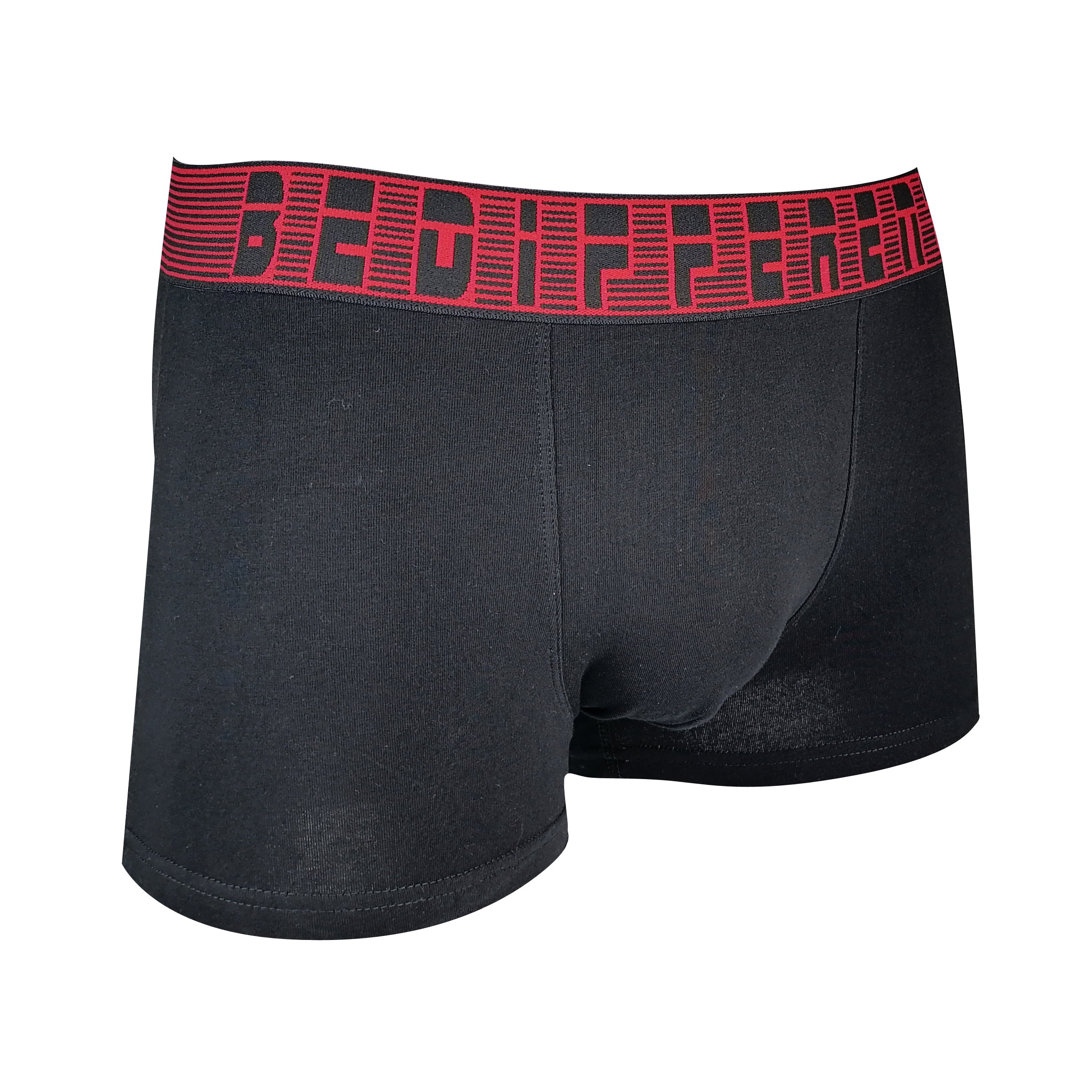 fashion jacquard logo waistband high quality cotton spandex men underwear boxers briefs 