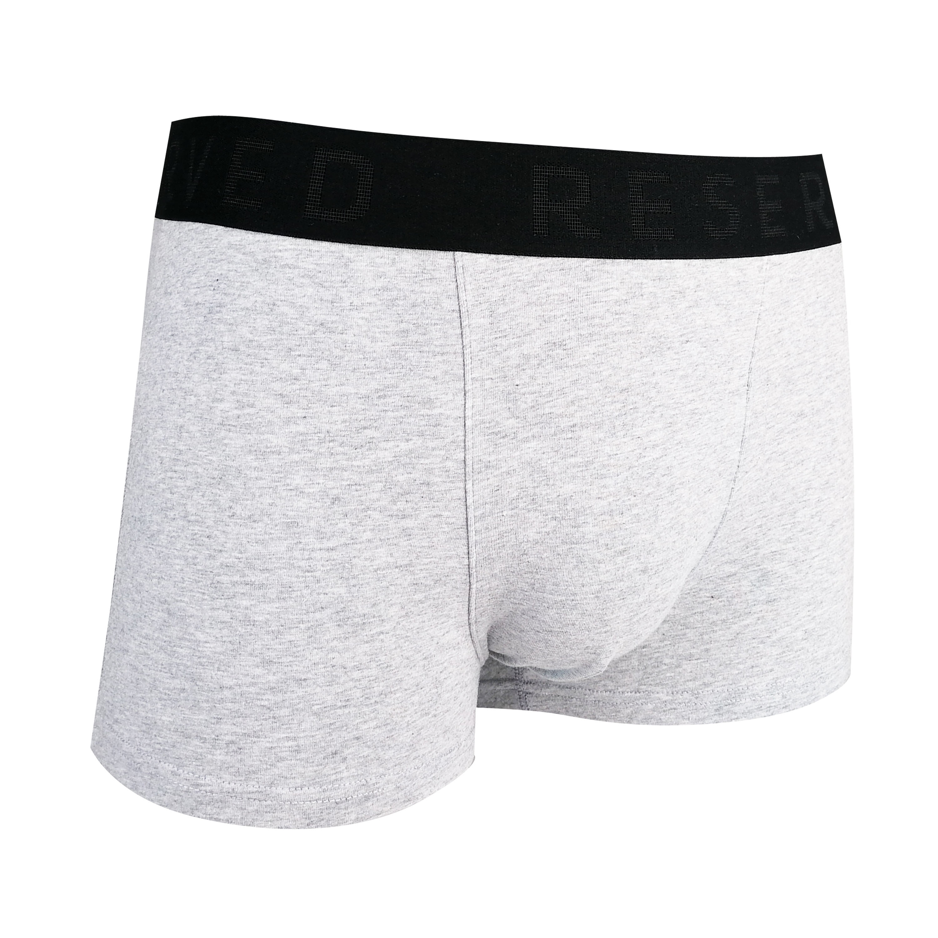plain color high quality cotton fabric men boxers briefs customize private logo