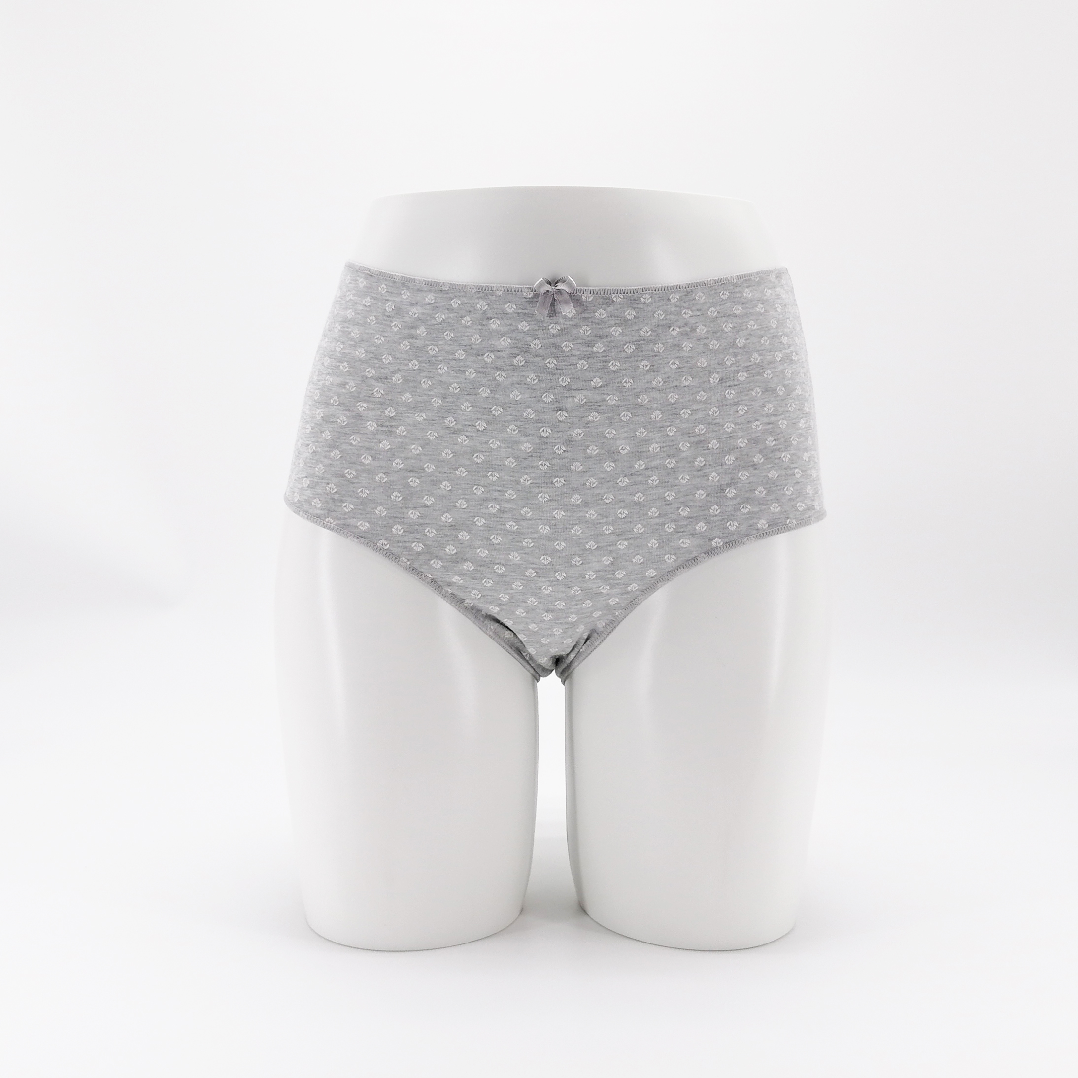 3 Packs Flower Pattern High Waist Cotton Women Lingerie Underwear