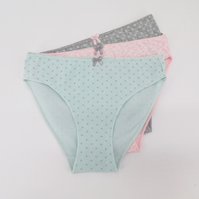 Personal Customize Lady Bikini Underpants Lingerie Cotton Underwear