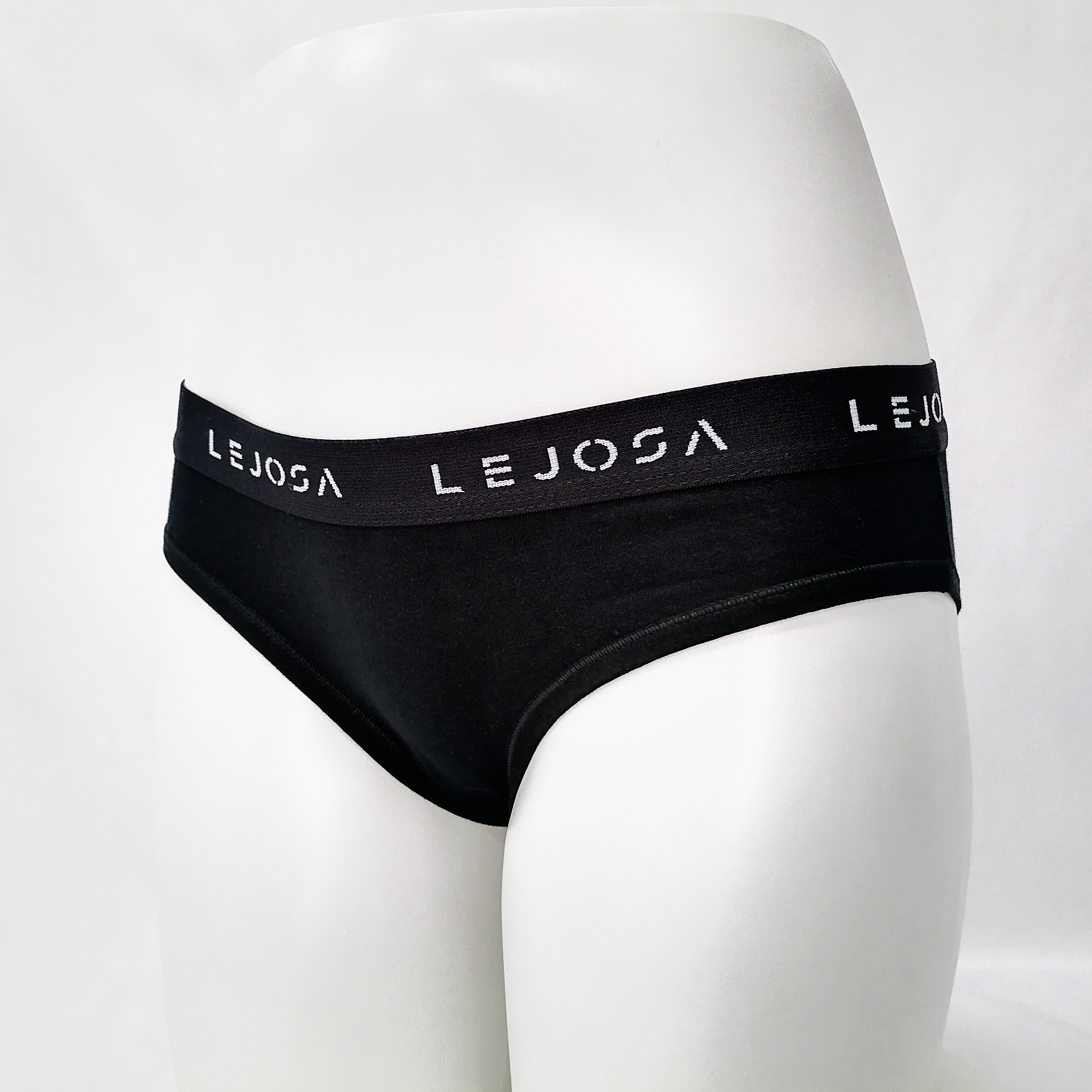 Sports Women Underwear Cotton Spandex Solid Color Customize Logo
