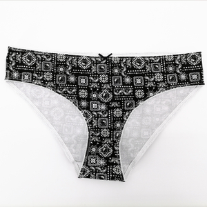 All over Print Cotton Elastane Ladies Bikini Underwear