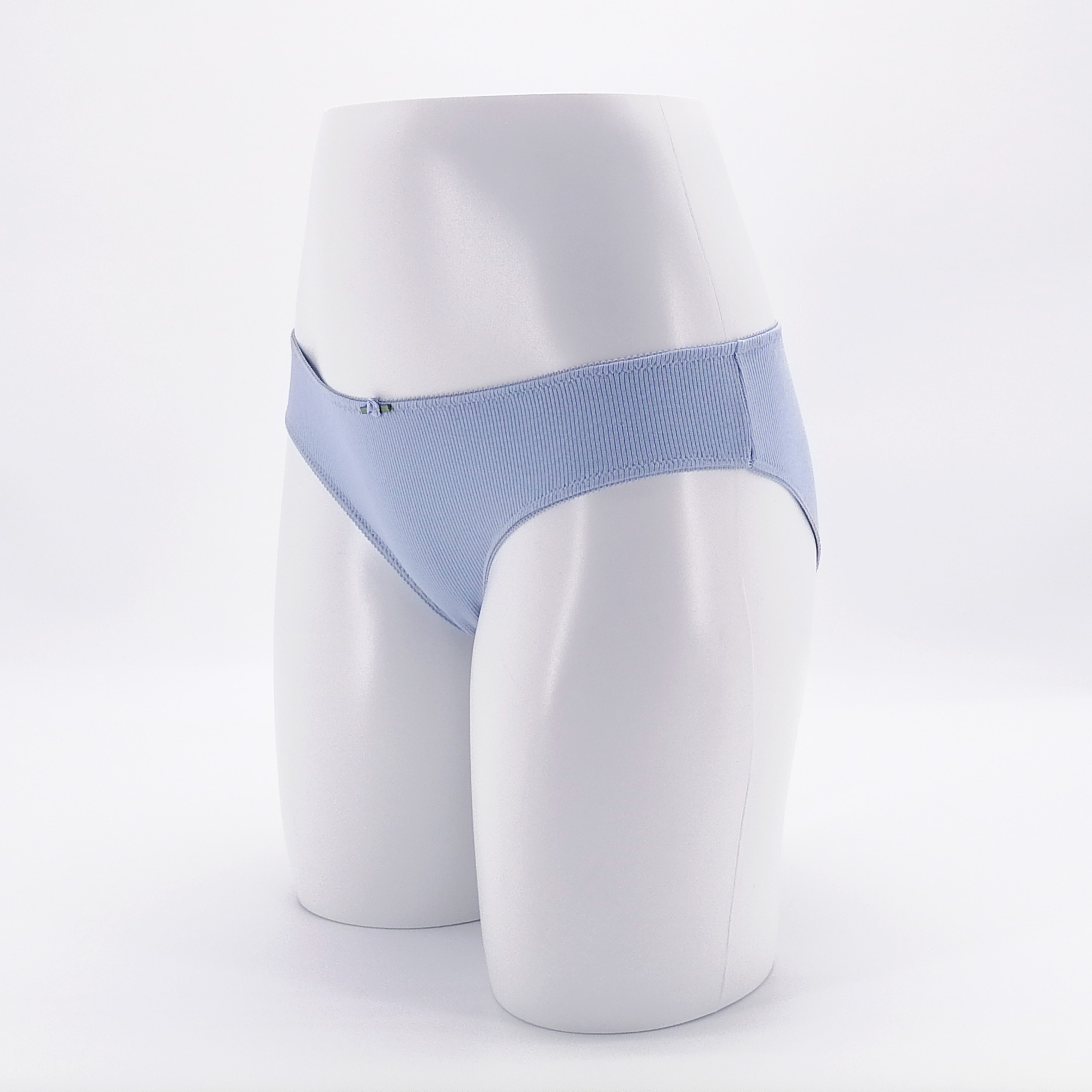 Rib Cotton Elastane Ladies Bikini Women Underwear