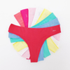 Multi Color Cotton Spandex Ladies Thongs Customize Personal Logo