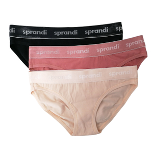 Women Underwear Panty Cotton Ladies Bikini Customize Logo