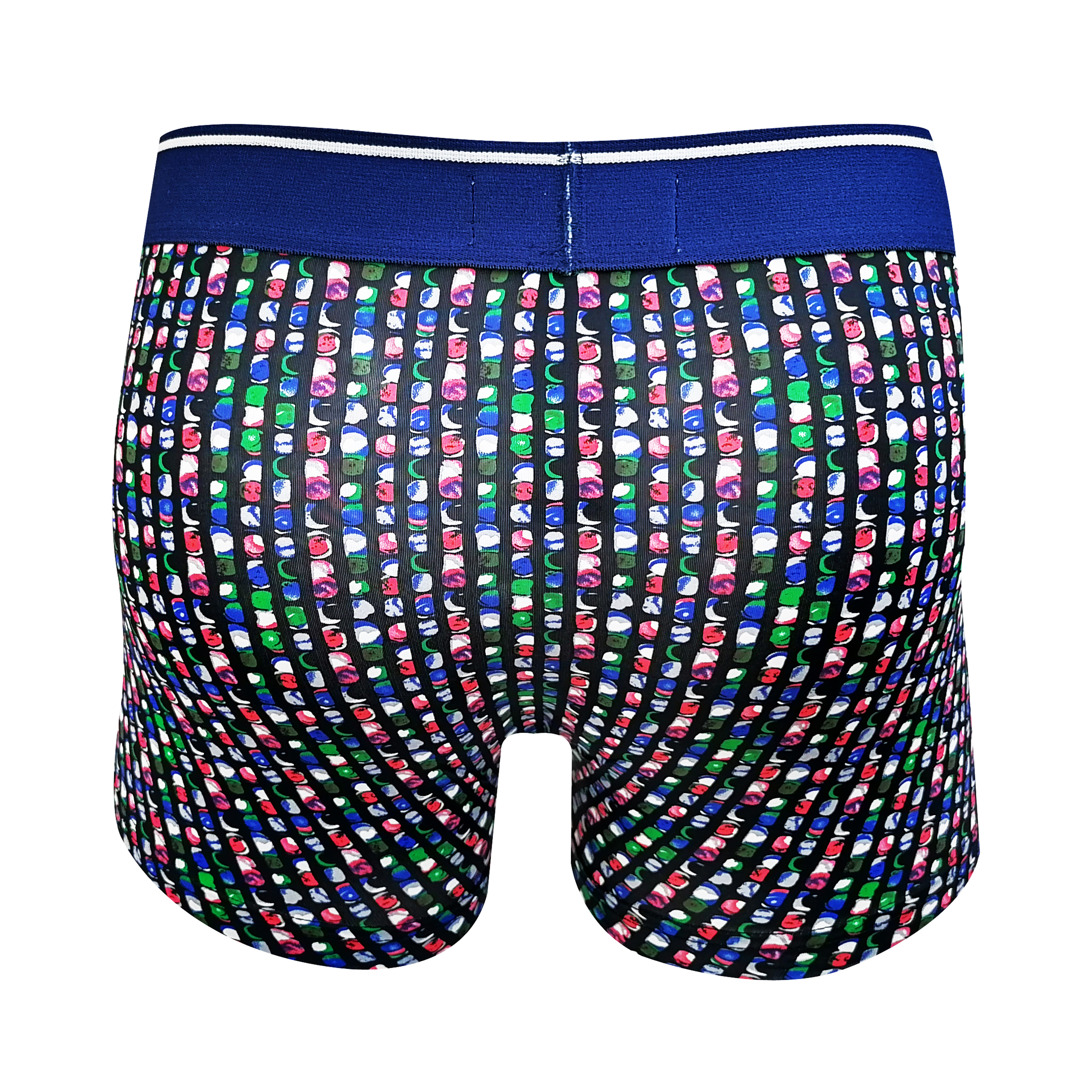 customize fashion print soft cotton men boxer shorts jacquard logo underwear