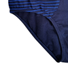customize private logo transfer print label comfort cotton men briefs
