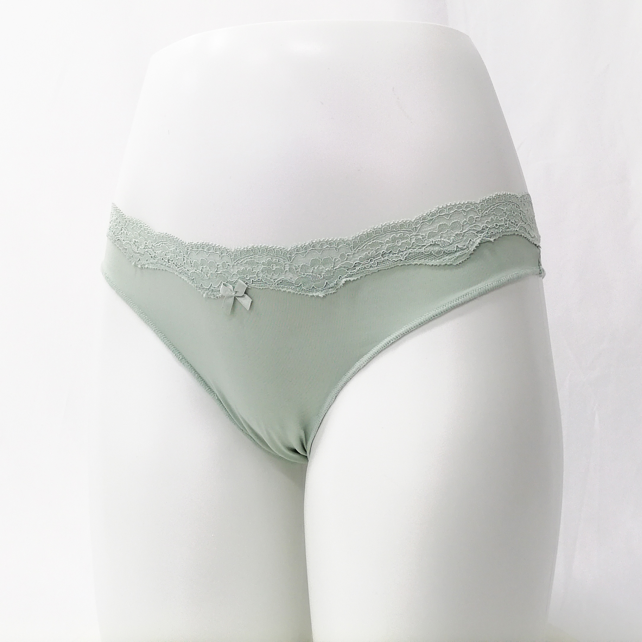 Customize Nylon Elastane Silk Fabric Women Panties Lace Design