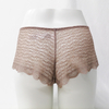 Lace Transparent Nylon Elastane Sexy Ladies Boyshorts Underwear Lingerie