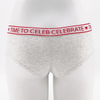 Women Cheeky Underwear Cotton Spandex Shinnysilver Waistband