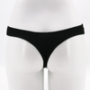 ladies thongs cotton elastane rib fabric sexy design
