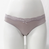 Customize Nylon Elastane Silk Fabric Ladies Underwear Lace Design