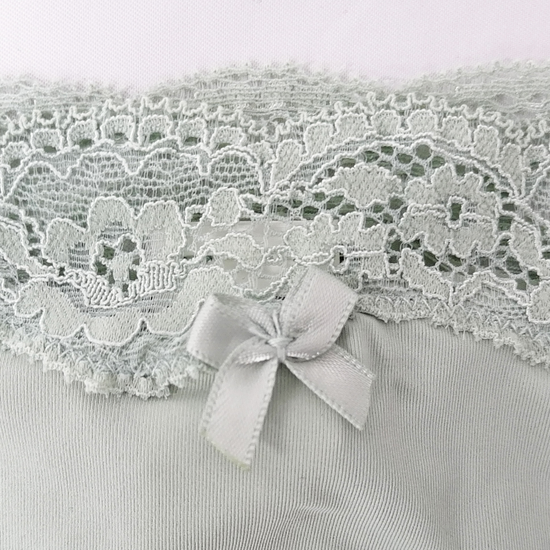 Customize Nylon Elastane Silk Fabric Women Panties Lace Design