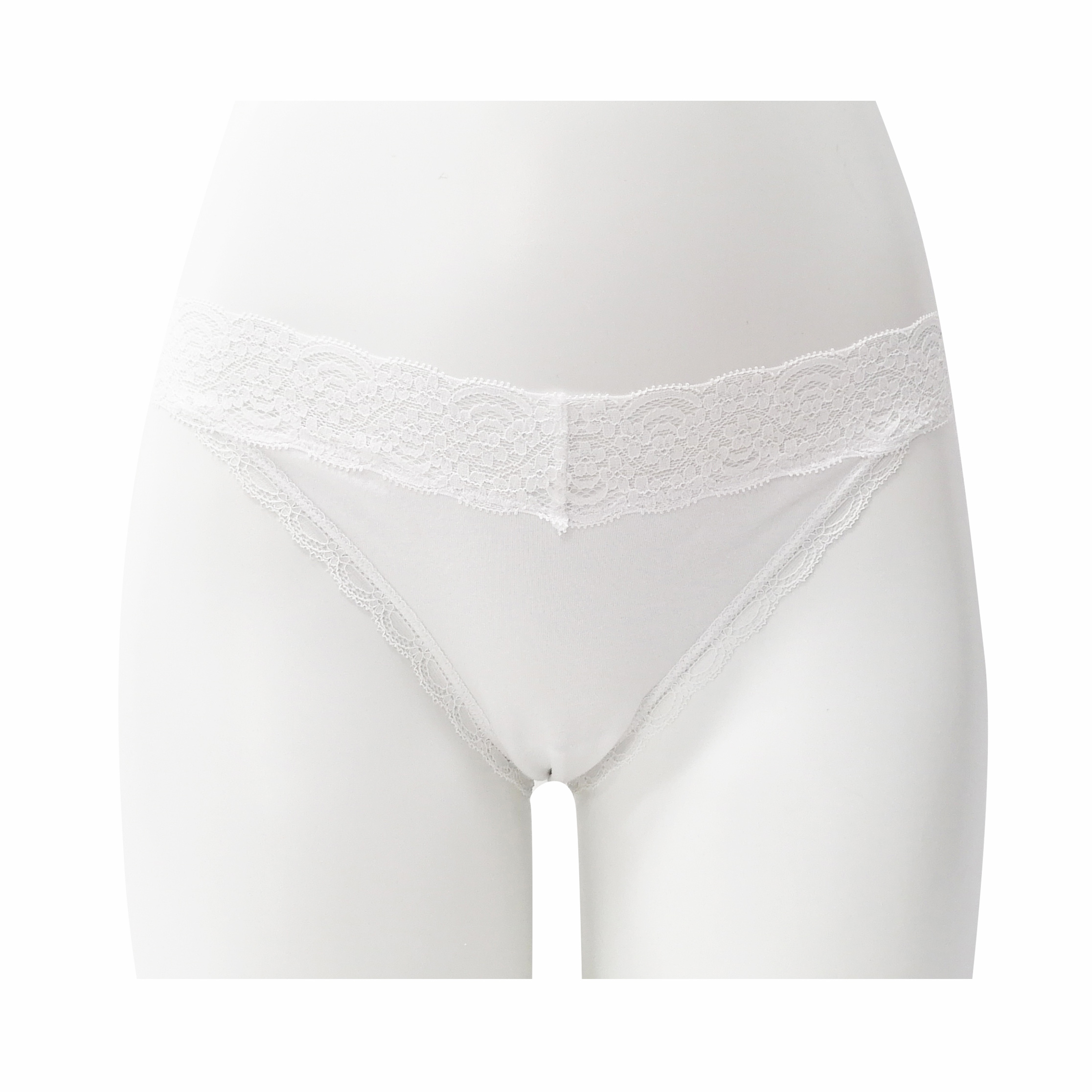 Lace Elastic Waistband Sexy Ladies Thongs Brazilian Underwear 