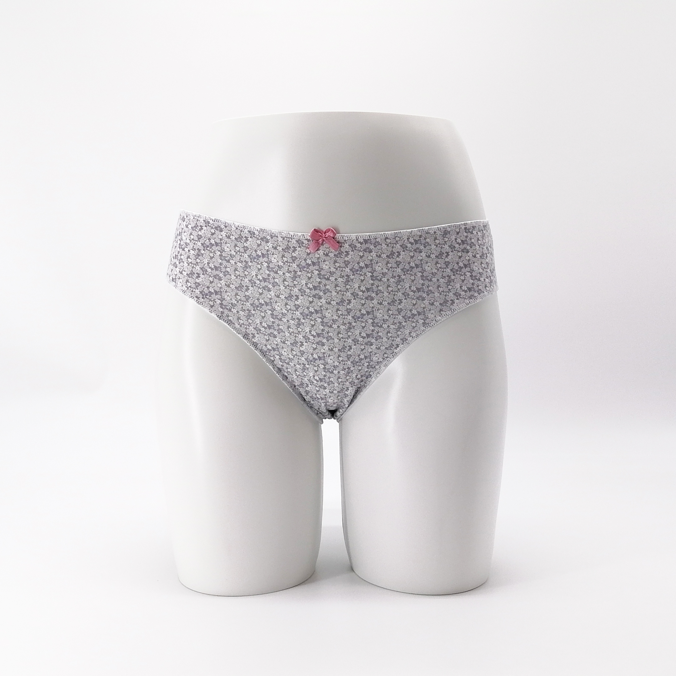 OEM ODM Flower Print Soft Cotton Ladies Bikini