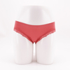 Rib Fabric Lace Design Customzie Multi Color Women Briefs