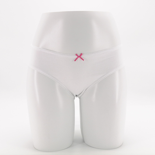 Plain Color Cotton Spandex Ladies Underwear
