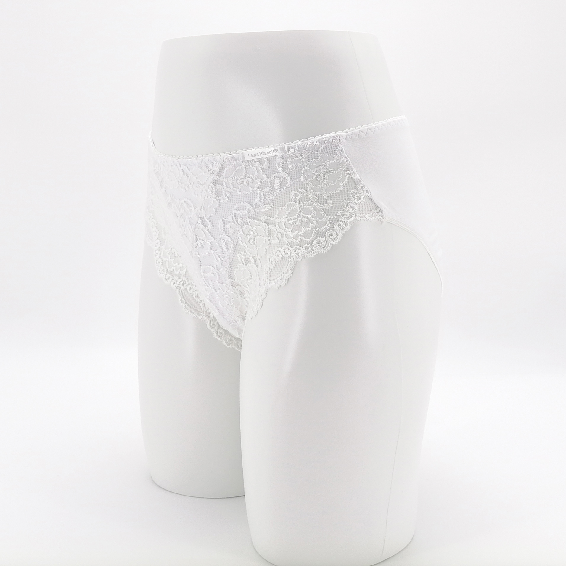 Lace Design Cotton Elastane Women Underwear High Waist
