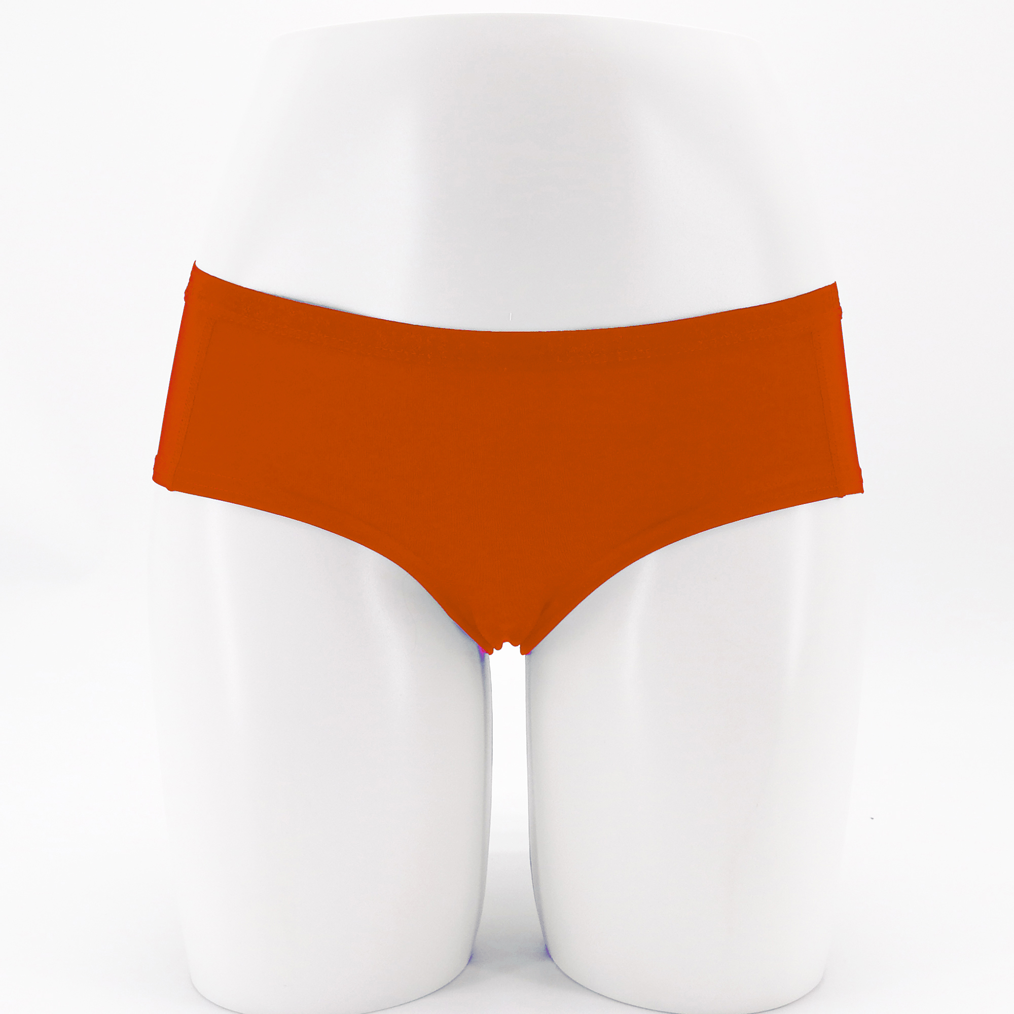 Customize Lace Waistband Elastic Plain Cotton Women Cheeky Underwear